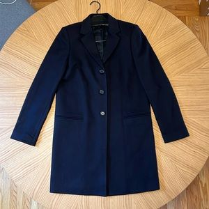 Theory Long Wool Coat